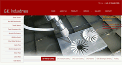 Desktop Screenshot of gkindus.com